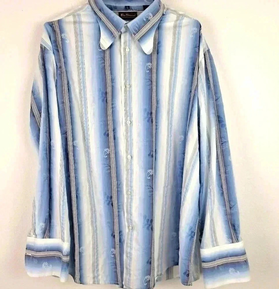 Ben Sherman Button Down Shirt Size XXL EUC - Picture 1 of 7